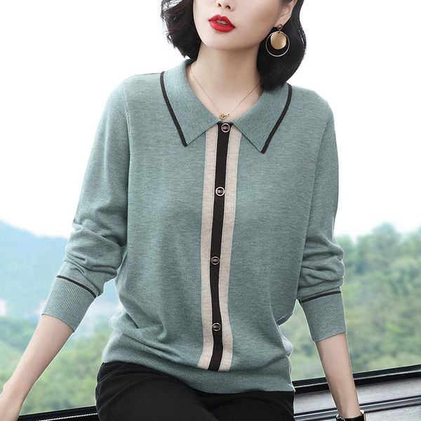 women's sweaters bethquenoy pullover truien dames 2021 loose knit woman sueters de mujer neck bottoming shirts winter lady clothing, White;black
women's sweaters bethquenoy pullover truien dames 2021 loose knit woman sueters de mujer neck bottoming shirts winter lady clothing, White;black