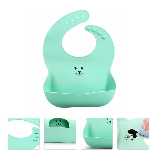 hair accessories 1pc baby dining bib silicone waterproof feeding apron mealtime green, Slivery;white
hair accessories 1pc baby dining bib silicone waterproof feeding apron mealtime green, Slivery;white