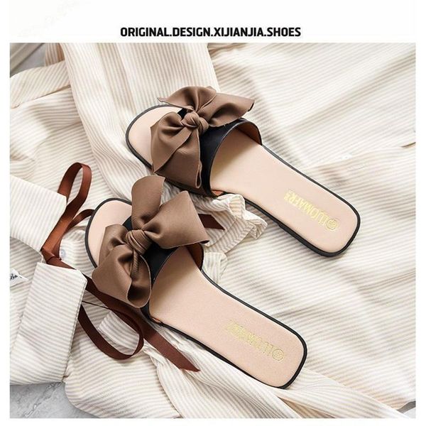slippers female summer net infrared wear fashion flat bow knot all-match non-slip ladies sandals and, Black
slippers female summer net infrared wear fashion flat bow knot all-match non-slip ladies sandals and, Black