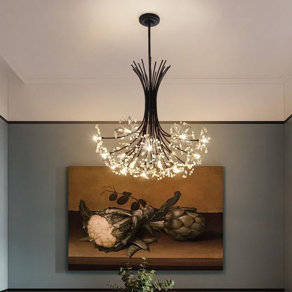 chandeliers modern crystal dandelion chandelier lighting pendant lamp for living dining room home suspension decoration led bedroom
chandeliers modern crystal dandelion chandelier lighting pendant lamp for living dining room home suspension decoration led bedroom