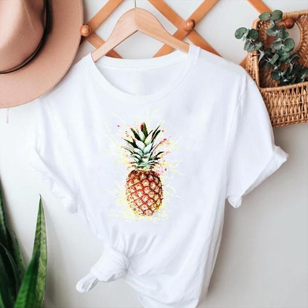 and women watercolor vacation pineapple men cute short sleeve tshirts cartoon clothes graphic t lady print female tee, White;black
and women watercolor vacation pineapple men cute short sleeve tshirts cartoon clothes graphic t lady print female tee, White;black
