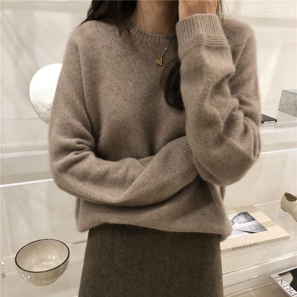 women's sweaters mozuleva 2021 autumn winter pullovers warm minimalist korean oversize fashionable solid lady jumpers femme, White;black
women's sweaters mozuleva 2021 autumn winter pullovers warm minimalist korean oversize fashionable solid lady jumpers femme, White;black