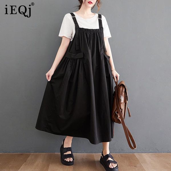 casual dresses ieqj women wide hem dress a-line suspender strap over size fit fashion black pocket design spring autumn 2021 8p309, Black;gray
casual dresses ieqj women wide hem dress a-line suspender strap over size fit fashion black pocket design spring autumn 2021 8p309, Black;gray