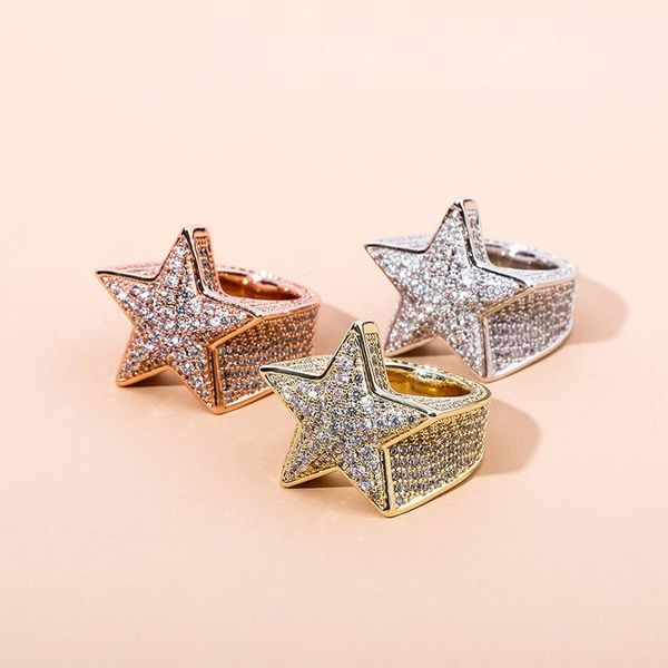 trend brass iced out five point star hip hop ring for men fashion jewelry silver plated micro paved cz ring
trend brass iced out five point star hip hop ring for men fashion jewelry silver plated micro paved cz ring