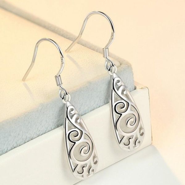 dangle & chandelier women retro carved earrings metal forging fashion tassel cutout style ear jewelry lover gift accessories wh, Silver
dangle & chandelier women retro carved earrings metal forging fashion tassel cutout style ear jewelry lover gift accessories wh, Silver
