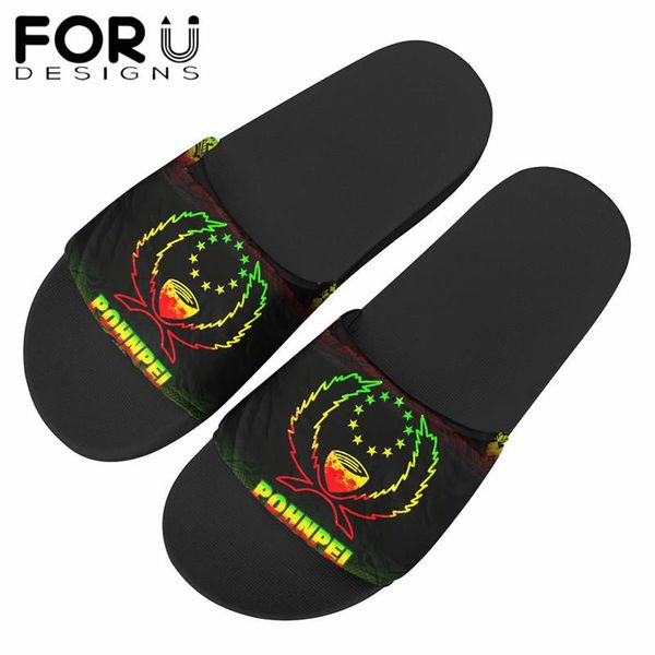 pohnpei tribal polynesian pattern women summer slippers flat sandals casual beach outdoor for female shoes stylish, Black 
pohnpei tribal polynesian pattern women summer slippers flat sandals casual beach outdoor for female shoes stylish, Black
