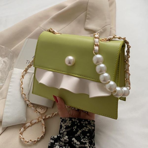 evening bags mini pu leather ruffle flap crossbody shoulder with short pearl handle for women 2021 chain handbags and purses totes
evening bags mini pu leather ruffle flap crossbody shoulder with short pearl handle for women 2021 chain handbags and purses totes