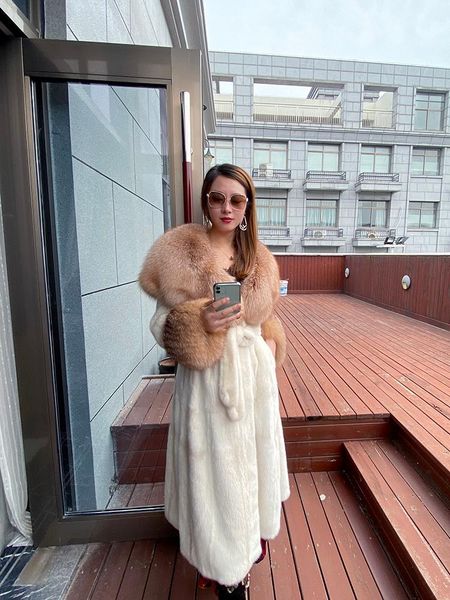 women's fur & faux arlene sain mink coat whole mid-length velvet imported female grass, Black
women's fur & faux arlene sain mink coat whole mid-length velvet imported female grass, Black