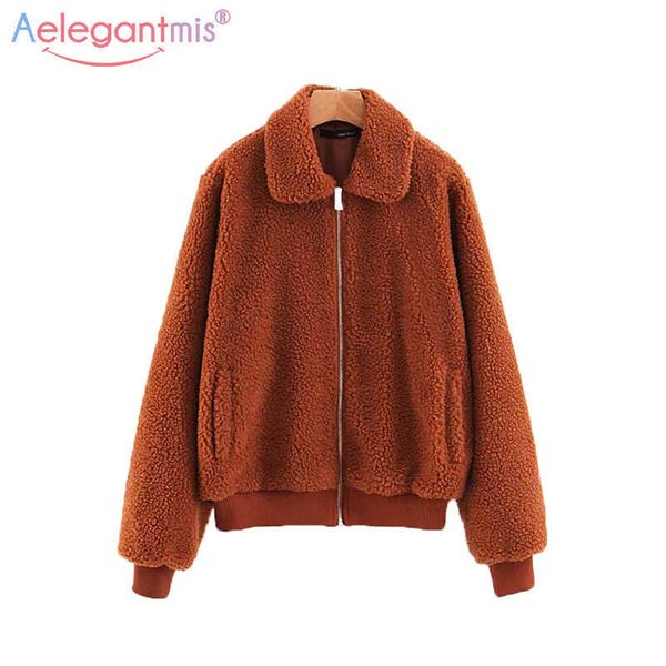 aelegantmis autumn winter fashion women faux fur fluffy coat female zipper furry coats short jackets ladies thick warm outerwear 210607, Black
aelegantmis autumn winter fashion women faux fur fluffy coat female zipper furry coats short jackets ladies thick warm outerwear 210607, Black
