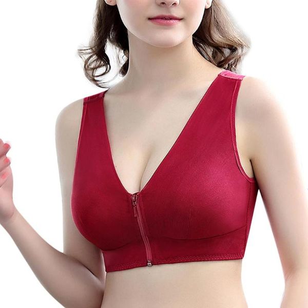 gym clothing womens sports bra cross strap back girls underwear female comfortable zipper without steel ring 30s25, White;black
gym clothing womens sports bra cross strap back girls underwear female comfortable zipper without steel ring 30s25, White;black