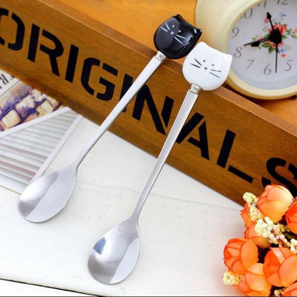 spoons 1pc cat ceramic stainless steel cartoon ice cream sugar tea dessert spoon
spoons 1pc cat ceramic stainless steel cartoon ice cream sugar tea dessert spoon