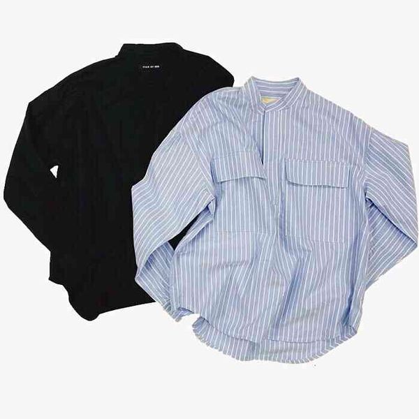 men's casual shirts essentials sixth collection striped shirt hip hop streetwear long sleeve street fashion clothes bngh, White;black
men's casual shirts essentials sixth collection striped shirt hip hop streetwear long sleeve street fashion clothes bngh, White;black