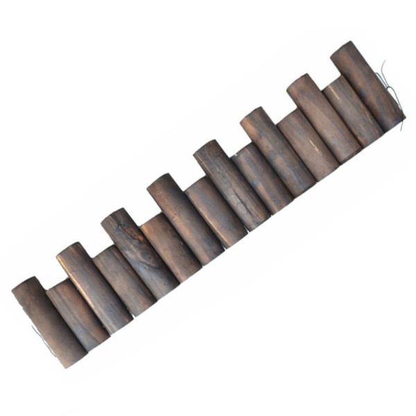 log edging anticorrosive carbonized uneven border for garden lawn fencing, trellis & gates
log edging anticorrosive carbonized uneven border for garden lawn fencing, trellis & gates