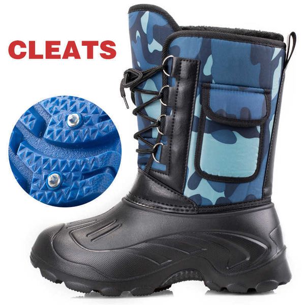 winter boots camouflage snow boots men shoes rain waterproof with fur plush warm male casual mid-calf work fishing boot 210619, Black
winter boots camouflage snow boots men shoes rain waterproof with fur plush warm male casual mid-calf work fishing boot 210619, Black