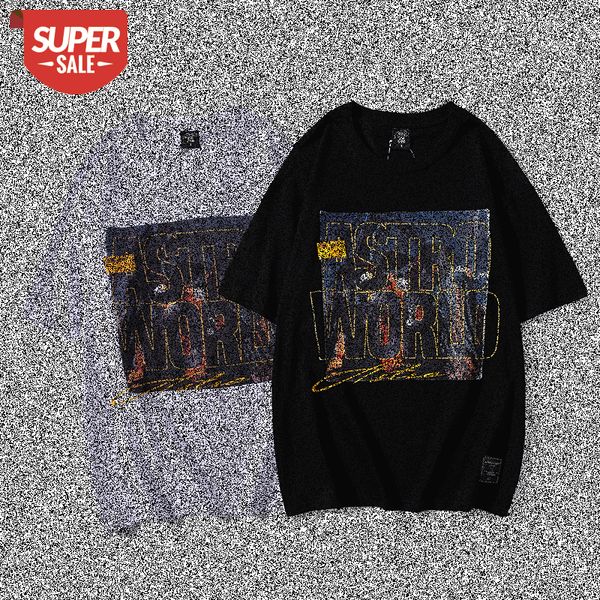 spring and summer men's original pure short-sleeved t-shirt, personalized flow printing men women same style #rh59, White;black
spring and summer men's original pure short-sleeved t-shirt, personalized flow printing men women same style #rh59, White;black