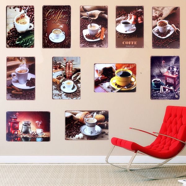 11 styles hd coffee decorative plates retro metal plaque vintage metal tin signs bar pub cafe home kitchen wall decor n045
11 styles hd coffee decorative plates retro metal plaque vintage metal tin signs bar pub cafe home kitchen wall decor n045