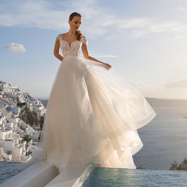 other wedding dresses charming summer beach lace cap sleeves bridal sweetheart gowns for bride back out beading chapel train1, White
other wedding dresses charming summer beach lace cap sleeves bridal sweetheart gowns for bride back out beading chapel train1, White