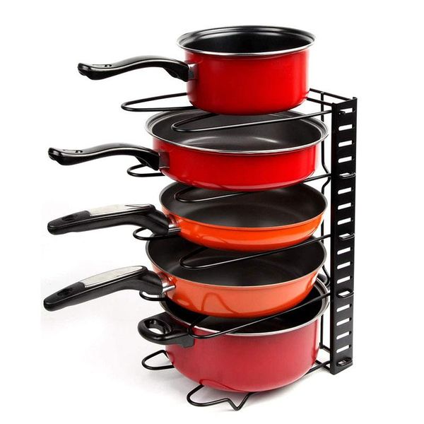 5/8 tires kitchen storage rack pan pot lid organizer shelves holder stand iron for cutting board,pan,pot & organization
5/8 tires kitchen storage rack pan pot lid organizer shelves holder stand iron for cutting board,pan,pot & organization