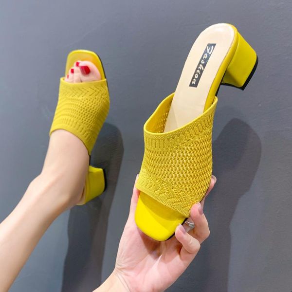 sandals square toe solid women high heels shoes elegant summer slippers female slides fashion zapatos de mujer, Black
sandals square toe solid women high heels shoes elegant summer slippers female slides fashion zapatos de mujer, Black