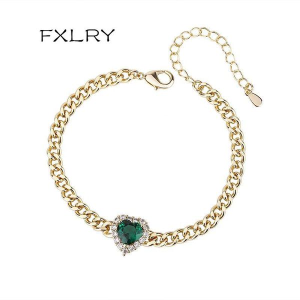 link, chain fxlry copper with cubic zirconia love hearts bracelet for women cz punk link bangle fashion party jewelry, Black
link, chain fxlry copper with cubic zirconia love hearts bracelet for women cz punk link bangle fashion party jewelry, Black
