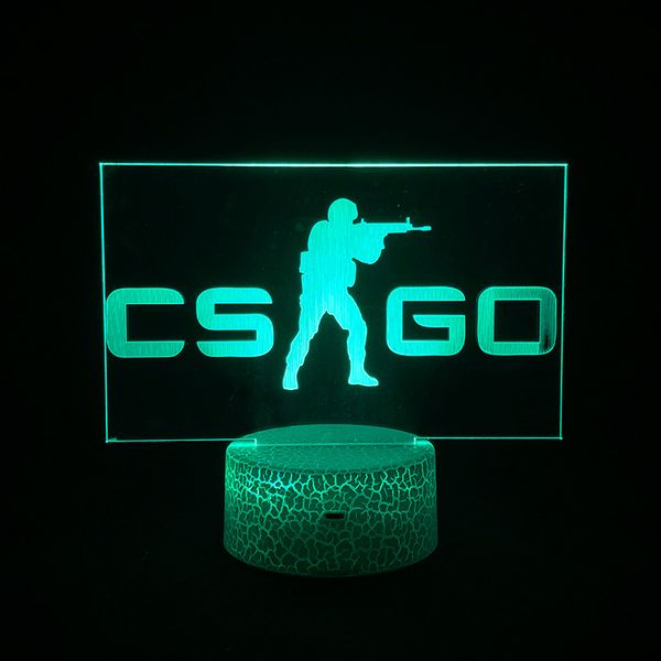 rgb 3d picture lamp led night light shooting game cs go logo smart phone control gaming room nightlight decor fans birthday gift
rgb 3d picture lamp led night light shooting game cs go logo smart phone control gaming room nightlight decor fans birthday gift