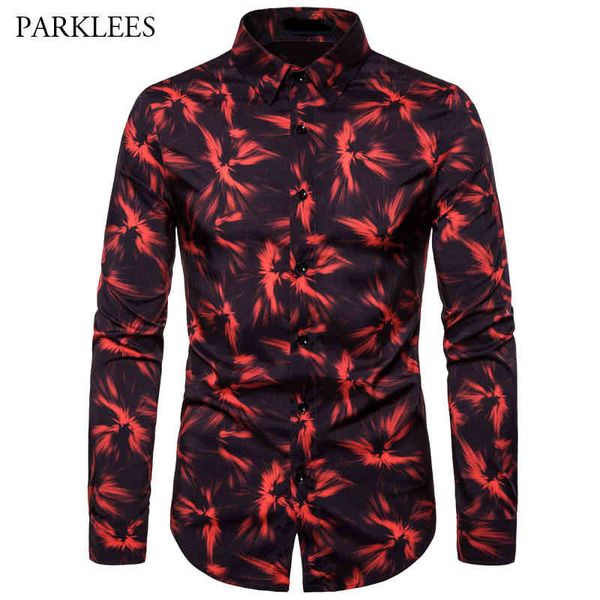 spring and autumn printed nightclub party button down long sleeve shirt men s fashion casual shirt chemise homme 210524, White;black
spring and autumn printed nightclub party button down long sleeve shirt men s fashion casual shirt chemise homme 210524, White;black