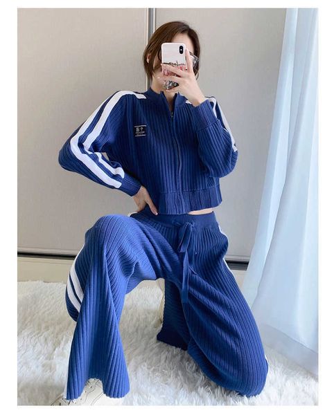 loose 2 piece sets knitted cardigan + wide leg pants soft lazy streetwear 2 coat+knitted joggers 210531, White
loose 2 piece sets knitted cardigan + wide leg pants soft lazy streetwear 2 coat+knitted joggers 210531, White