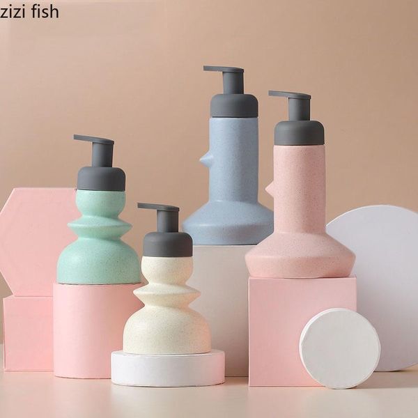 liquid soap dispenser ceramic foaming pump bottle nordic sub-bottling mousse foam press bottles bathroom accessories
liquid soap dispenser ceramic foaming pump bottle nordic sub-bottling mousse foam press bottles bathroom accessories