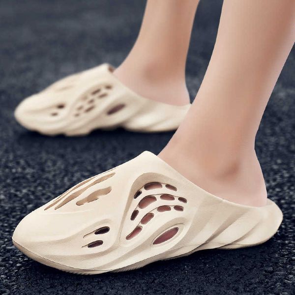 sandals men's coconut hole shoes trend soft soled couple sandals baotou men's beach shoes ysj, Black
sandals men's coconut hole shoes trend soft soled couple sandals baotou men's beach shoes ysj, Black