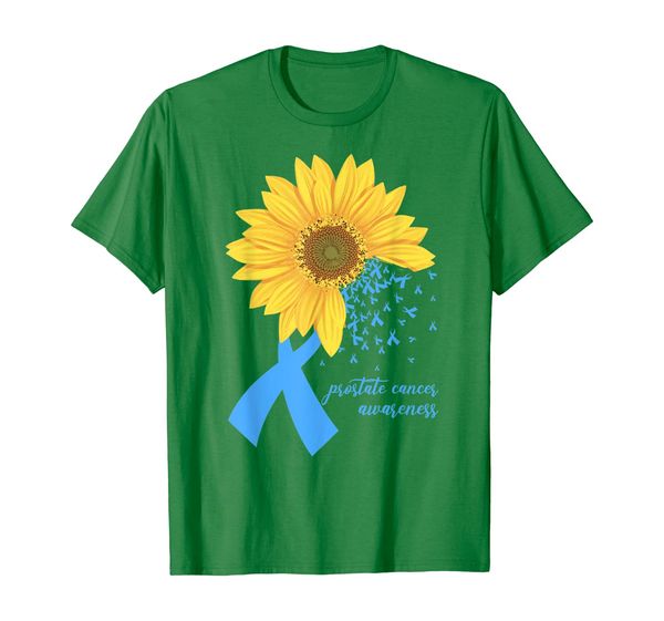prostate cancer awareness sunflower t-shirt, White;black
prostate cancer awareness sunflower t-shirt, White;black