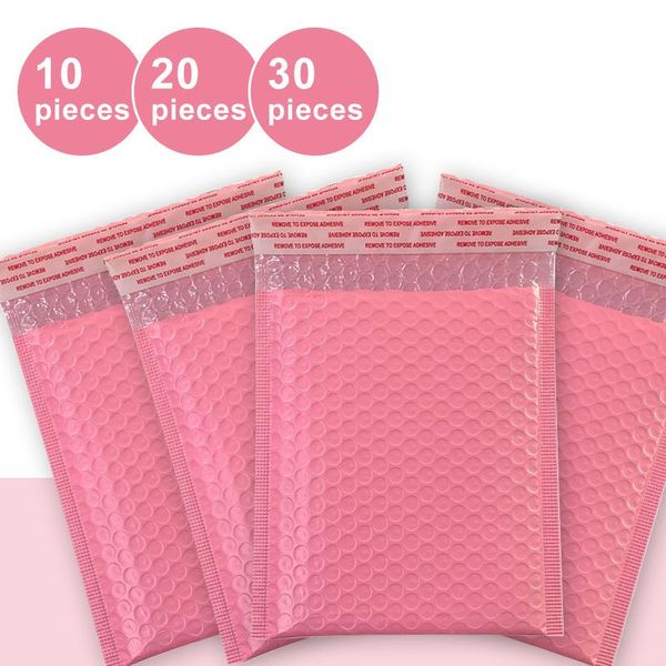 storage bags 10/20/30pcs pink bubble mailers padded self seal envelope bag polymailers for mailing packaging
storage bags 10/20/30pcs pink bubble mailers padded self seal envelope bag polymailers for mailing packaging