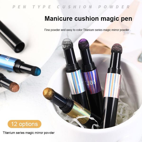 nail glitter 1pc art magic mirror pen powder air cushion holographic laser solid chrome pigments uv gel diy decor, Silver;gold
nail glitter 1pc art magic mirror pen powder air cushion holographic laser solid chrome pigments uv gel diy decor, Silver;gold