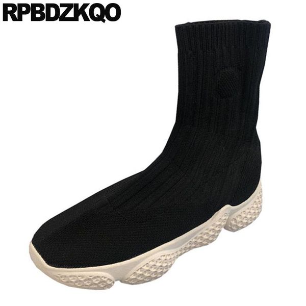 boots women ankle 2021 round toe sock platform slip on muffin sneakers knit flatform shoes stretch elastic black
boots women ankle 2021 round toe sock platform slip on muffin sneakers knit flatform shoes stretch elastic black
