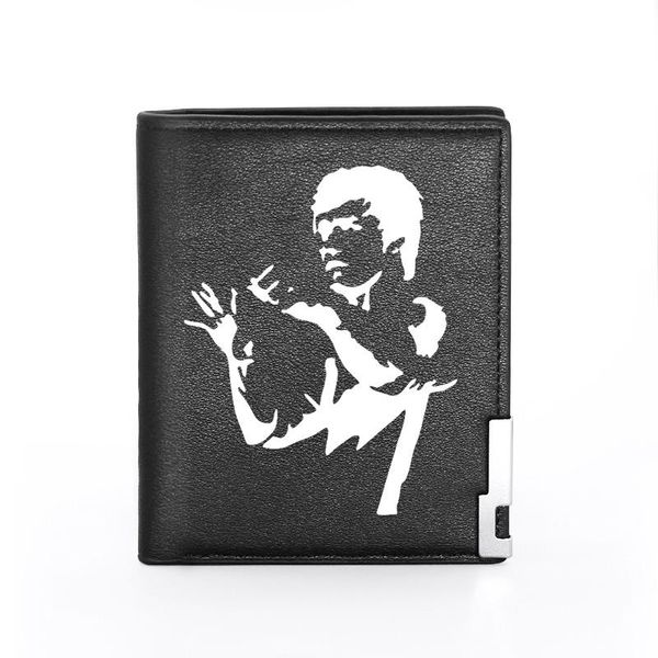 classic bruce lee design printing leather wallet men women charm money clip bifold holder short purse male glif wallets, Red;black
classic bruce lee design printing leather wallet men women charm money clip bifold holder short purse male glif wallets, Red;black