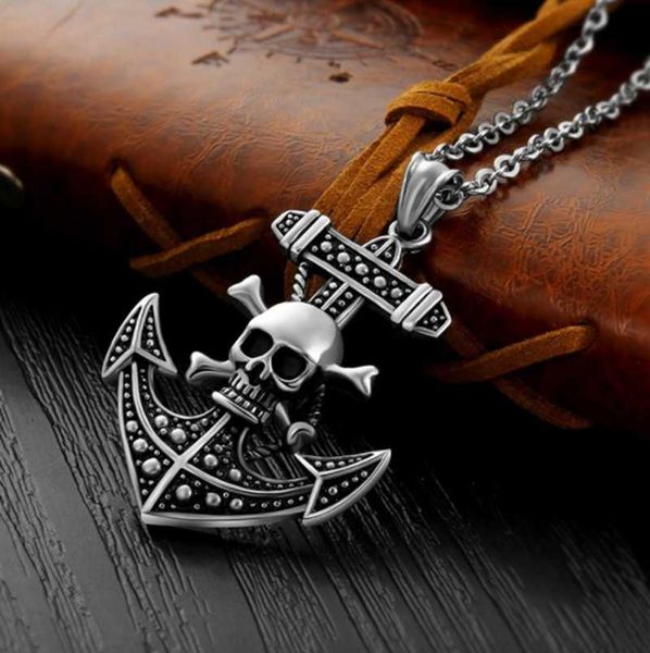 pendant necklaces man chain cross skull anchor necklace stainless pendants 60cm supernatural hip hop jewelry male factory direct, Silver
pendant necklaces man chain cross skull anchor necklace stainless pendants 60cm supernatural hip hop jewelry male factory direct, Silver