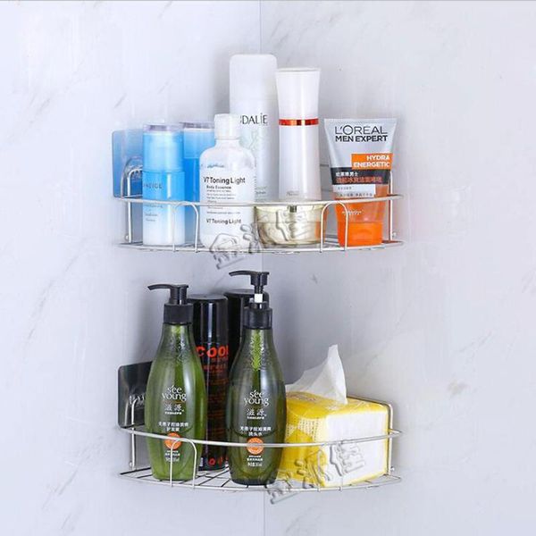 adhesive corner bathroom shelf mounted shower caddy wall storage organizer for kitchen toilet 2 hooks & rails
adhesive corner bathroom shelf mounted shower caddy wall storage organizer for kitchen toilet 2 hooks & rails