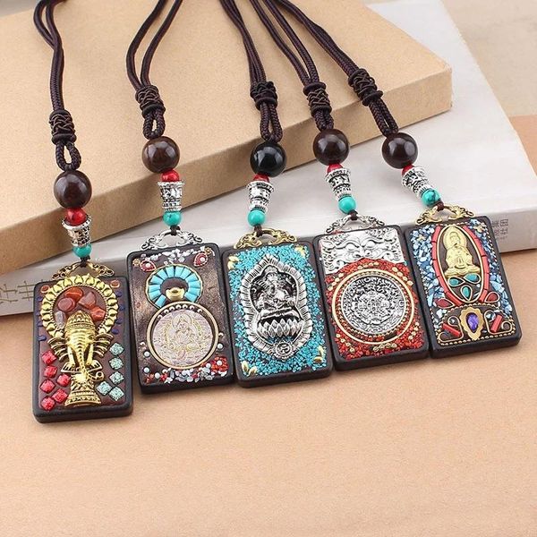 pendant necklaces national ebony nepal sweater amulet chain wood elephant god buddha long necklace woman kallait gem crystal grave jewelry, Silver
pendant necklaces national ebony nepal sweater amulet chain wood elephant god buddha long necklace woman kallait gem crystal grave jewelry, Silver