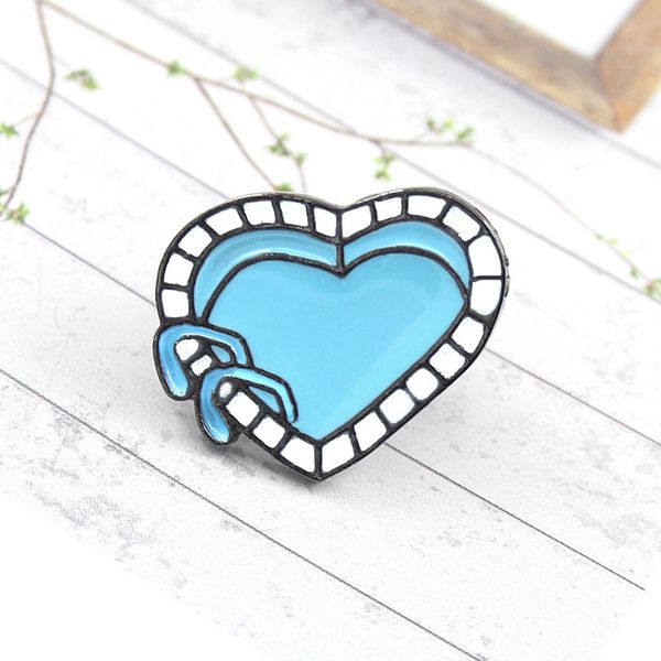 heart blue pool metal enamel brooch fashion cute spa pool badge pin unique trendy costume backpack jewelry accessories gift
heart blue pool metal enamel brooch fashion cute spa pool badge pin unique trendy costume backpack jewelry accessories gift