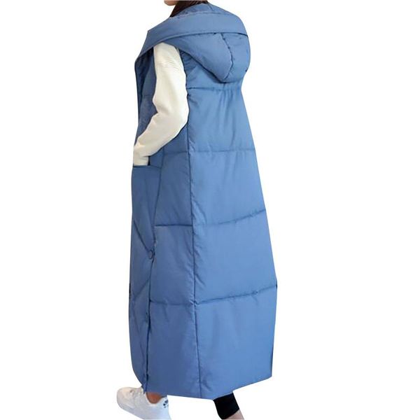women's vests arrivals female coat winter fashion woman lengthened and thickened medium length down cotton jacket chaqueta mujer, Black;white
women's vests arrivals female coat winter fashion woman lengthened and thickened medium length down cotton jacket chaqueta mujer, Black;white