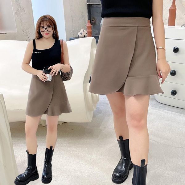 skirts ms summer wear short skirt is irregular han edition 2021 exposed falbala tail suit, Black
skirts ms summer wear short skirt is irregular han edition 2021 exposed falbala tail suit, Black