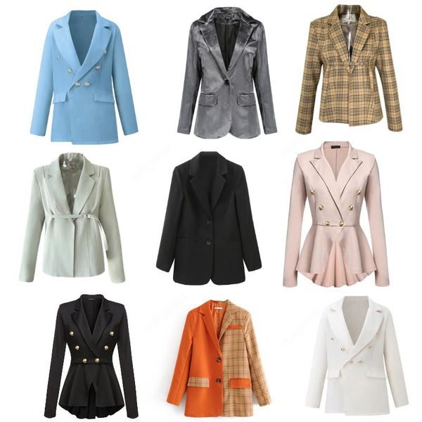 women's suits & blazers women jackets long sleeve japan vintage jk with buttons cropped for 2021 autumn ropa de mujer, White;black 
women's suits & blazers women jackets long sleeve japan vintage jk with buttons cropped for 2021 autumn ropa de mujer, White;black