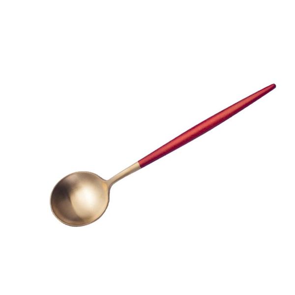 spoons 1 pc stainless steel dessert spoon red handle western serving scoop home kitchen tableware (17.6x4.1cm)
spoons 1 pc stainless steel dessert spoon red handle western serving scoop home kitchen tableware (17.6x4.1cm)