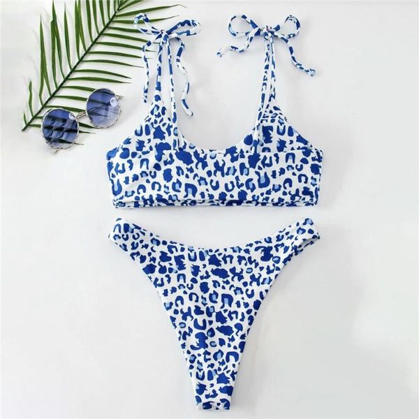 women's swimwear bohemia blue dot printed set woman 2 pieces swimsuit 2021 separate bikini beachwear clothes, White;black
women's swimwear bohemia blue dot printed set woman 2 pieces swimsuit 2021 separate bikini beachwear clothes, White;black