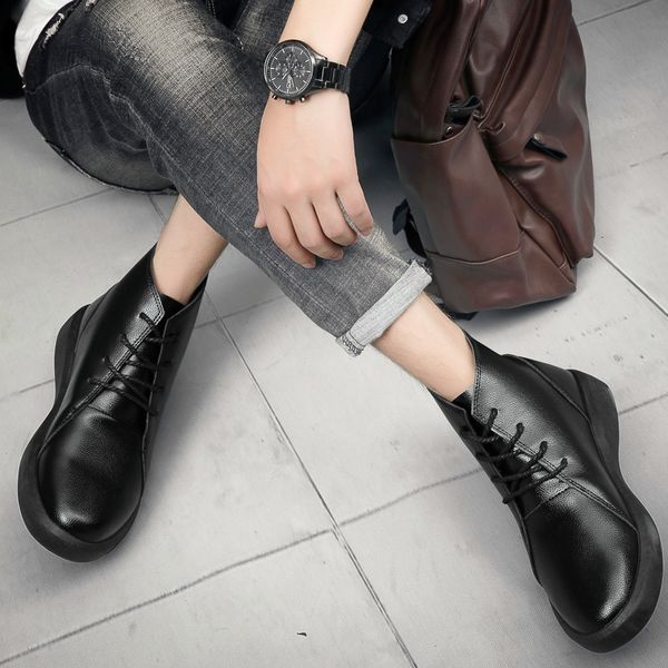 2021 High quality New tooling style casual leather shoes Mens Casual Shoes Comfortable Sneakers Zapatos De Hombre Masculino, Black
2021 High quality New tooling style casual leather shoes Mens Casual Shoes Comfortable Sneakers Zapatos De Hombre Masculino, Black