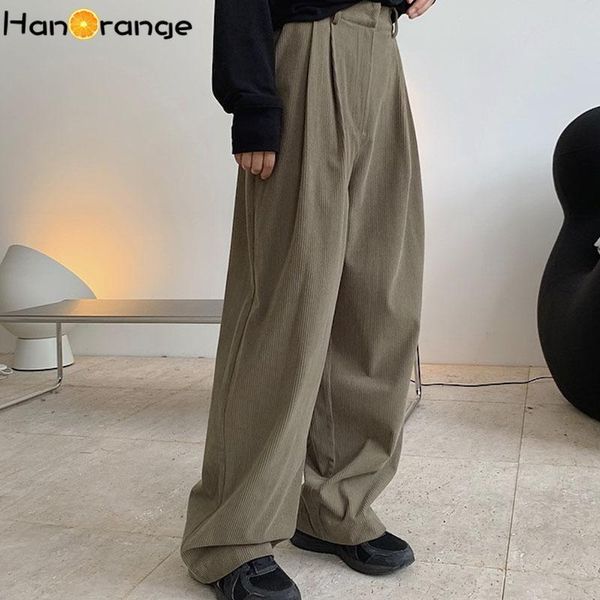winter korean fashionable retro corduroy high waist wide leg pants loose skin friendly warm casual for women women's & capris, Black;white
winter korean fashionable retro corduroy high waist wide leg pants loose skin friendly warm casual for women women's & capris, Black;white
