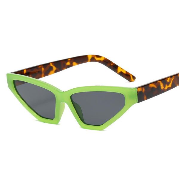 sunglasses green cat's eye women style personality small frame triangle glasses trendy hip hop sun men black shades, White;black
sunglasses green cat's eye women style personality small frame triangle glasses trendy hip hop sun men black shades, White;black