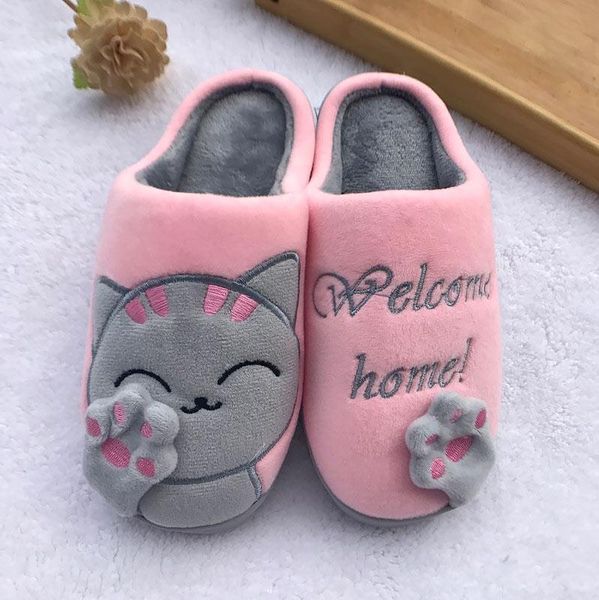 slippers warm winter shoes woman cartoon home slides anti-slip women 2021 fashion pattern flip flops, Black
slippers warm winter shoes woman cartoon home slides anti-slip women 2021 fashion pattern flip flops, Black