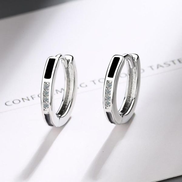 hoop & huggie kofsac silver color earrings black white zircon round female charm jewelry gifts women fashion party accessories, Golden;silver
hoop & huggie kofsac silver color earrings black white zircon round female charm jewelry gifts women fashion party accessories, Golden;silver