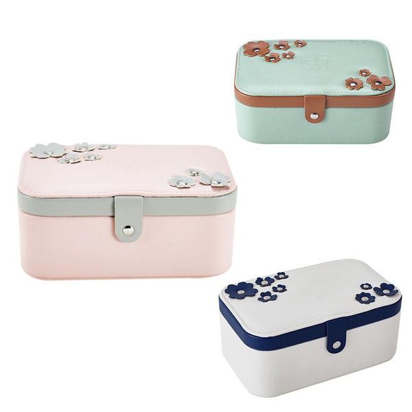 ljl-jewelry display box storage multi-layer portable jewelry pu travel cosmetic bags & cases
ljl-jewelry display box storage multi-layer portable jewelry pu travel cosmetic bags & cases