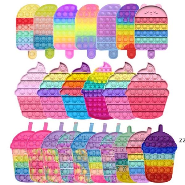 rainbow fidget toys deskfun ice cream shaped push bubble silicone toys children stress reliever squeeze board game hwf8948
rainbow fidget toys deskfun ice cream shaped push bubble silicone toys children stress reliever squeeze board game hwf8948
